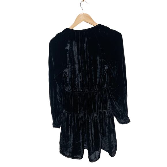 Ulla Johnson Audrey Long Sleeve Velvet Minidress Size 0‎ - Picture 8 of 9